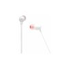 купить Беспроводные наушники с микрофоном внутриканальные JBL Tune T125BT White Bluetooth Wireless In-Ear Headphones, 20Hz-20kHz, 16 Ohms, 96dB, Microphone, Remote, BT5.0, 120 mAh Lithium-Ion Polymer up to 16 hours, JBLT125BTWHT (casti cu microfon fara fir JBL / беспроводные наушники с микрофоном JBL) в Кишинёве 