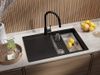 cumpără Chiuvetă bucătărie Primagran San Francisco 780-50 level Black + accesorii 500x780 MHFKC în Chișinău 