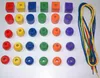 cumpără Set de creație Viga 58466 Set de joc cu șiret Mărgele și figuri geometrice în Chișinău 