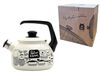 купить Чайник Metalac 57031 Ceainic emailat Retro D20cm, 2.5L, maner bachelit, cu fluier в Кишинёве 