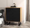 cumpără Comodă Deco Calvin 80x40x95H Stejar K10/Black în Chișinău 