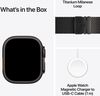 cumpără Ceas inteligent Apple Watch Ultra 4 GPS Cellular 49mm Black Titanium Case with Black Titanium Milanese Loop M MJAV4 în Chișinău 