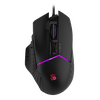 Gaming Mouse Bloody W95 Max, 100-12000dpi, 10 buttons, 35G, 250IPS, Extra Fire Wheel, RGB,USB, Black 