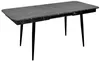 купить Комплект стол и стулья Evelin di Costacurta cтол DT-431-3R B + 6 стульев YTC-078B Bluvel-14 (Dark grey) в Кишинёве 