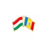 Значок - Флаг Венгрия & Молдова