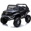cumpără Mașină electrică pentru copii Kids car 8490032-4BR_Black Mercedes-Benz Unimog, 12V14Ah, scaune din piele în Chișinău 