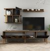 купить Стенка Trendy Madrid, Negru 180x48x33cm в Кишинёве 