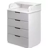 cumpără Comoda de infășat PernaMea Happy Baby 600 MDF Light Grey (114452) în Chișinău 