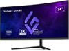 cumpără Monitor Viewsonic VX3418C-2K Curved 21:9 Gaming Black în Chișinău 
