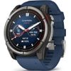 купить Смарт часы Garmin quatix® 8 51 mm, Sapphire AMOLED, Titanium bezel/Captain blue silicone band (010-02905-91) в Кишинёве 