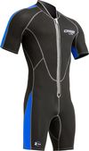 cumpără Accesoriu pentru înot Cressi-Sub LIDO SHORTY WETSUIT black/blue 2mm L/4 (LV455004) în Chișinău 