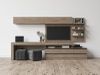 cumpără Set mobilă living Indart Living Kubo 25 (310x50x203) în Chișinău 