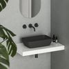 купить Раковина Ravak UNI 500 R Slim 500x310x125mm Black matt XJX0D150000 в Кишинёве 