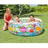 Детский надувной бассейн с надувным дном 152×56 см, 360 Л, 6+ INTEX 