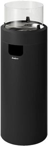 cumpără Încălzitor de exterior Enders Semineu pe gaz Nova Led L, Black/Silver (560133) în Chișinău 