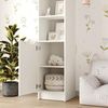 купить Шкаф детский MebelStar LILU 1D 40x40x210 White (MBS-1315) в Кишинёве 