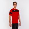 Trusa de fotbal JOMA - ACADEMY II ROJO-NEGRO M/C