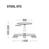 cumpără Scaun STOOL GTS MB55 V-4 în Chișinău 