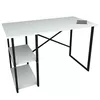 купить Офисный стол Fabulous 2 полки White/Black в Кишинёве 
