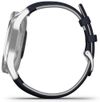 купить Фитнес-трекер Garmin vivomove Luxe, S/E EU, Silver, Navy, Leather в Кишинёве 