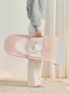купить Детское кресло-качалка BabyBjorn 005142A Balance Soft Pearly Pink/White в Кишинёве 