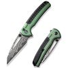 купить Нож походный Civivi C22025B-DS1 Sentinel Strike, mâner aluminiu verde, Button Lock в Кишинёве 