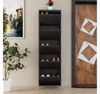 купить Полка для обуви Trendy Locking 5 Piece Metal-Anthracite, 50x169x15cm в Кишинёве 