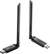купить Wi-Fi адаптер Ugreen 90339 AC650 High-Gain Dual Band Wireless USB Adapter CM496 в Кишинёве 