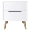 купить Тумбочка Trendy Flora-White, 50x60x44cm в Кишинёве 