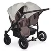купить Детская коляска Riko Carucior pentru gemeni 2in1 Basic Saxo 03 Latte в Кишинёве 