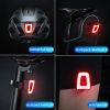 купить Аксессуар для велосипеда Rockbros TT30-WD Lanterna spate pentru bicicleta, pentru casca в Кишинёве 