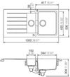 купить Мойка кухонная Schock Cristadur Signus D-150 в Кишинёве 