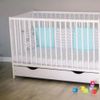 купить Кроватка Akuku A0447 Plasa patuc 120x60cm в Кишинёве 