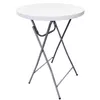 cumpără Mobilier pentru camping Home It 87734 masa pliabila Cocktail White 80x110cm în Chișinău 