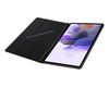 Book Cover Tab S7+ / S7 FE (T730), Black 