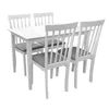 купить Мебель для кухни Deco Set Masa Houston White+4 scaune Houston в Кишинёве 