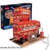купить Конструктор Cubik Fun L538h 3D puzzle Autobuz londonez cu 2 etaje cu iluminare LED, 161 elemente в Кишинёве 