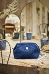 купить Несессер/косметичка Pip Studio 51.274.215 Cooper Cosmetic Purse Small Velvet Quiltey Days Blue 19x8.5x12cm в Кишинёве 