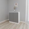купить Комод Smartex (16413) Т8 60cm Alb+Grafit в Кишинёве 