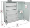 купить Шкаф детский Bofigo Коробка для игрушек 770x300x785mm, White (12-02-01) в Кишинёве 