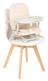 купить Стульчик для кормления Kikka Boo 31004010095 Scaun de masa-inaltator Pappo Beige в Кишинёве 