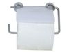 Держатель для бумаги WC с крышкой MSV, пластик/хром