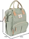 cumpără Geantă pentru mama Beaba B940316 Wellington Sage Green în Chișinău 