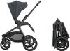cumpără Сărucior pentru copii Kikka Boo 31001020171 Carucior 2in1 Goya Platinum Graphite în Chișinău 