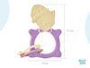 cumpără Iinel dentiție Roxy Kids RMT-002 Прорезыватель MEOW TEETHER, сиреневый în Chișinău 