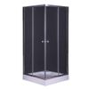 cumpără Cabină de duș Linia H2O Irma 900x900x1950 /130 4 мм квадратный în Chișinău 