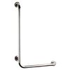 cumpără Accesoriu pentru baie Bisk 04785 Miner unghi L de baie p/u persoane cu dezabilitati PRO 550x550mm, 25mm, inox, crom în Chișinău 