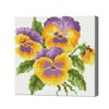 купить Картина по номерам Art Gallery BJ122 Mozaic cu diamante 20x20cm Panselute в Кишинёве 