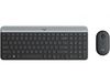 купить Клавиатура+мышь Logitech MK470 Slim Wireless Keyboard and Mouse Combo, Keyboard+Mouse, 920-009206 (set fara fir tastatura+mouse/беспроводной комплект клавиатура+мышь) в Кишинёве 