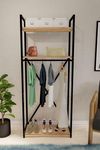 купить Вешалка для одежды Fabulous Metal Coat Stand Pine/Black в Кишинёве 